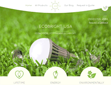 Tablet Screenshot of ecobright.us